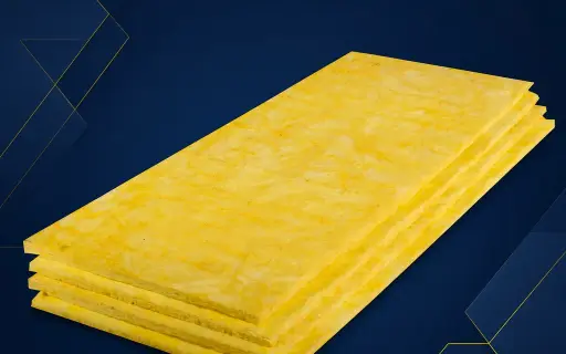 پشم شیشه 2.5 سانت پانلی لخت