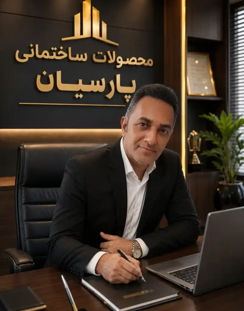 ابوالفضل باسره - رئیس هیئت مدیره محصولات ساختمانی پارسیان